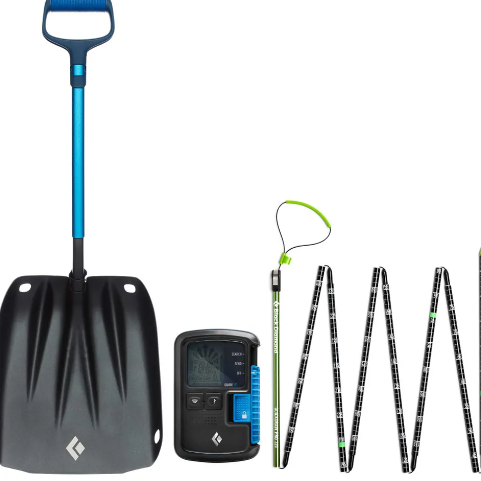 Lawinensicherheit|Lawinenausrüstung^Black Diamond BD Guide Avy Safety Set