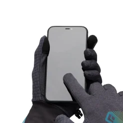 Leichte Handschuhe^Black Diamond Deploy Wind Hood Gloves Carbon-Glacier