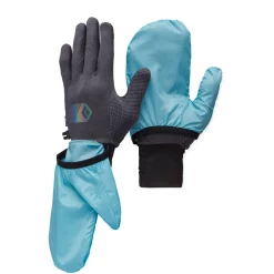 Leichte Handschuhe^Black Diamond Deploy Wind Hood Gloves Carbon-Glacier