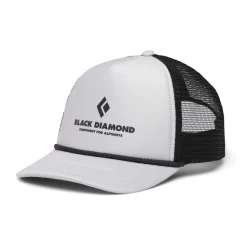 Caps^Black Diamond Flat Bill Trucker Hat
