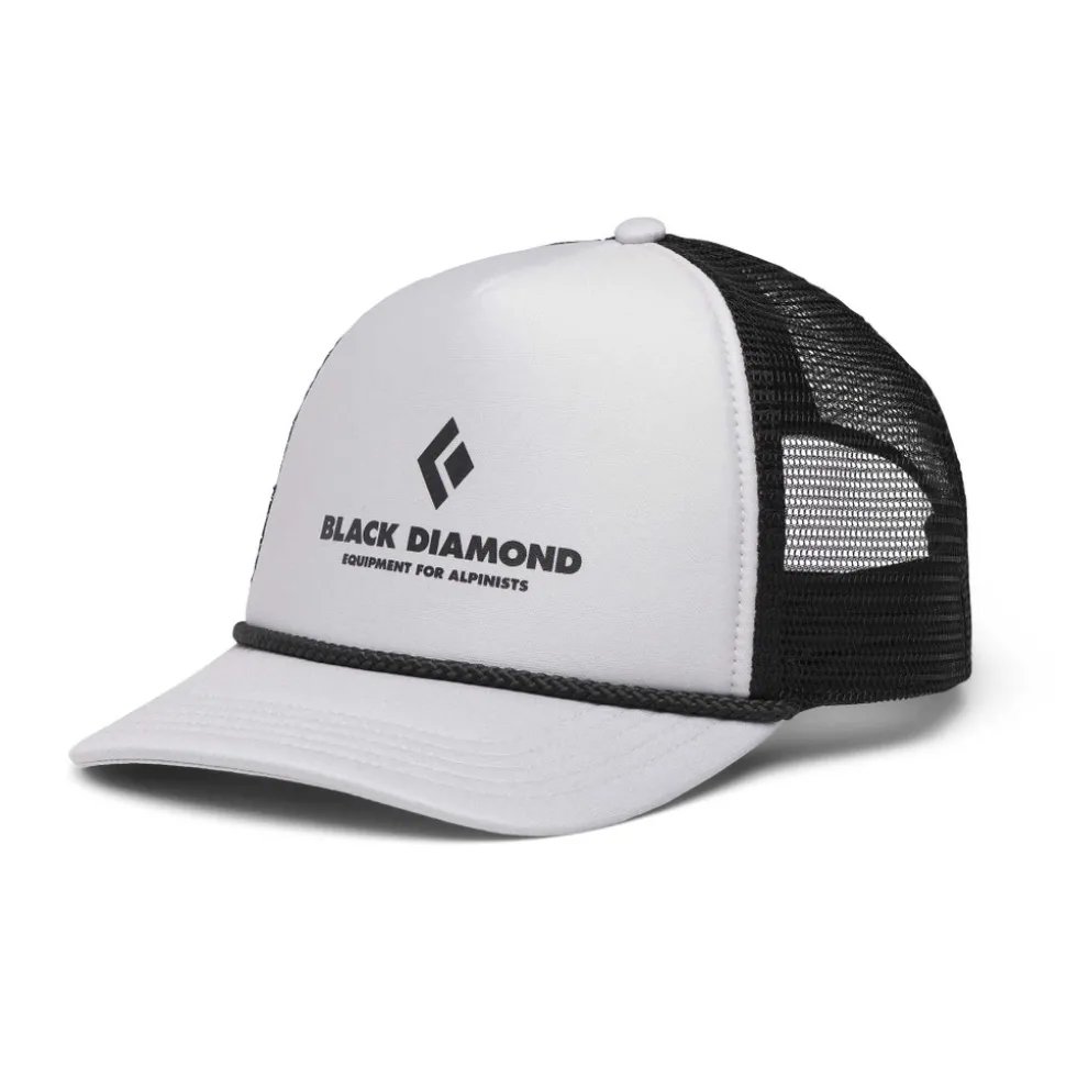 Caps^Black Diamond Flat Bill Trucker Hat