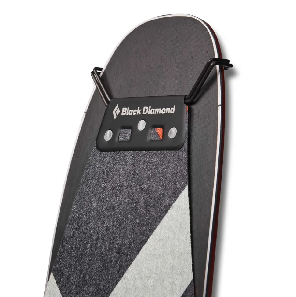 Steigfelle^Black Diamond Glidelite Mix Trim to Length STS Climbing Skins Black