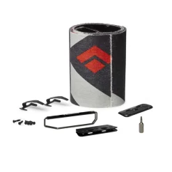 Steigfelle^Black Diamond Glidelite Mix Trim to Length STS Climbing Skins Black