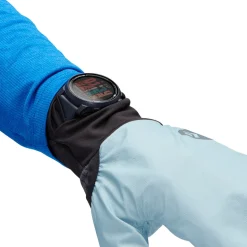 Leichte Handschuhe^Black Diamond Gridtech Storm Hood Gloves Carbon-Glacier
