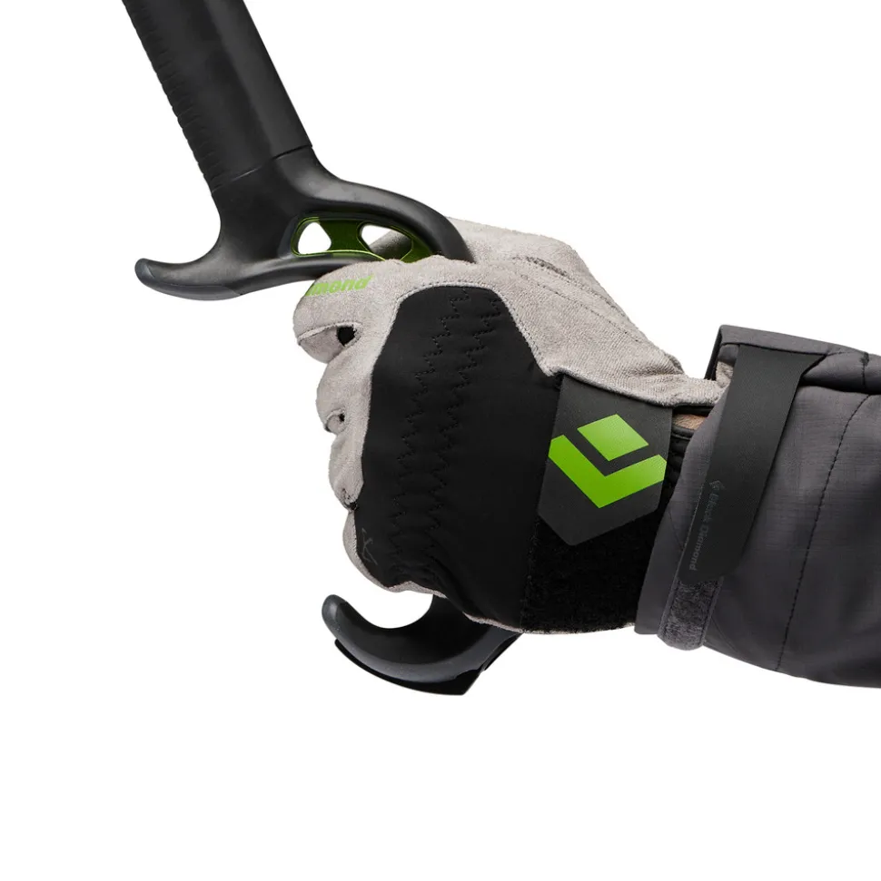 Eisklettern^Black Diamond Icejoy Comp Gloves Pewter-Black
