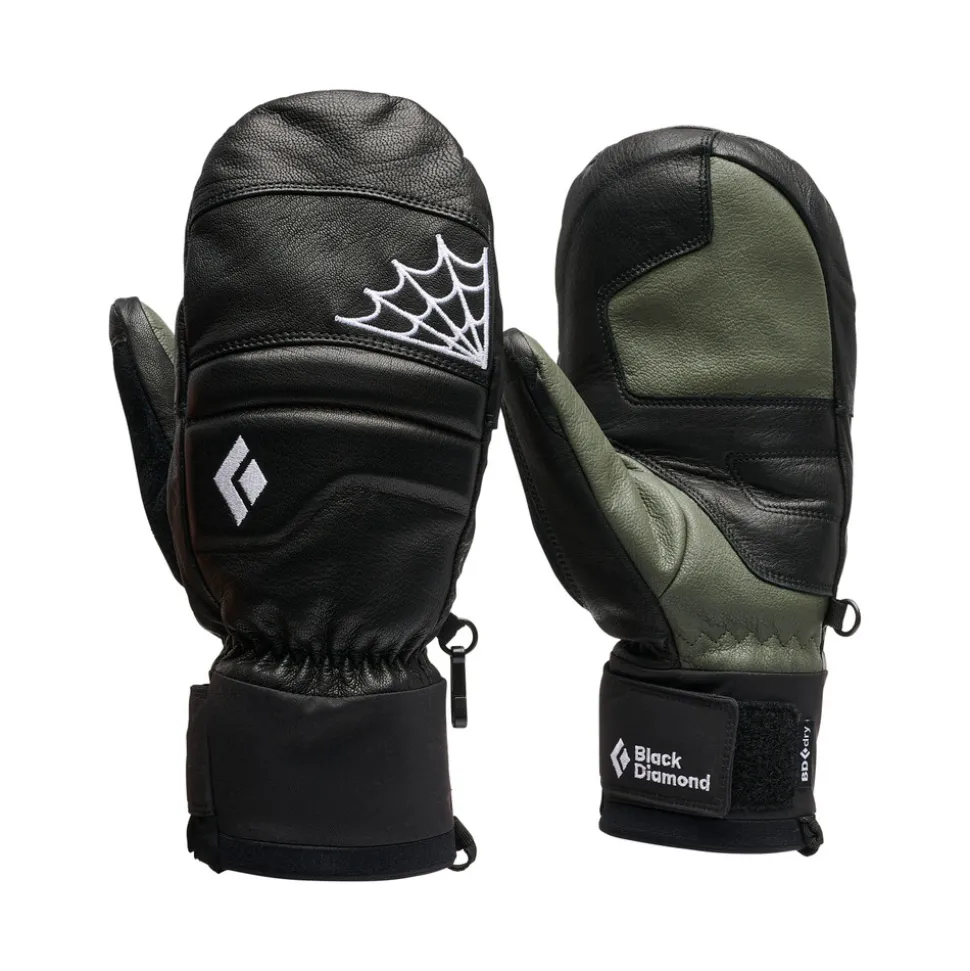 Handschuhe^Black Diamond Max Palm Spark Mitts Black-Tundra