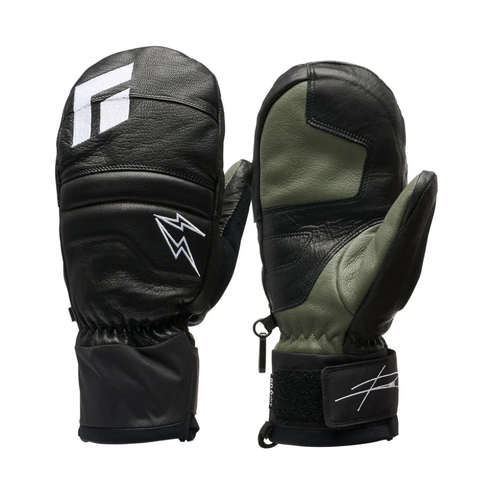 Handschuhe^Black Diamond Max Palm Spark Mitts Black-Tundra