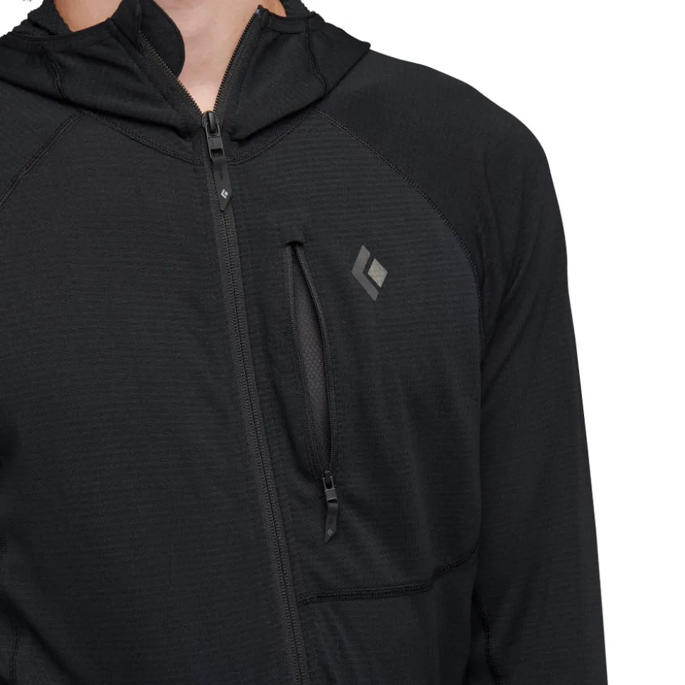 Fleece^Black Diamond Men's Coefficient LT One Piece Black