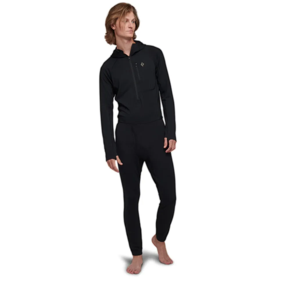 Fleece^Black Diamond Men's Coefficient LT One Piece Black