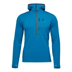 Fleece^Black Diamond Men's Coefficient Quarter Zip Fleece Hoody