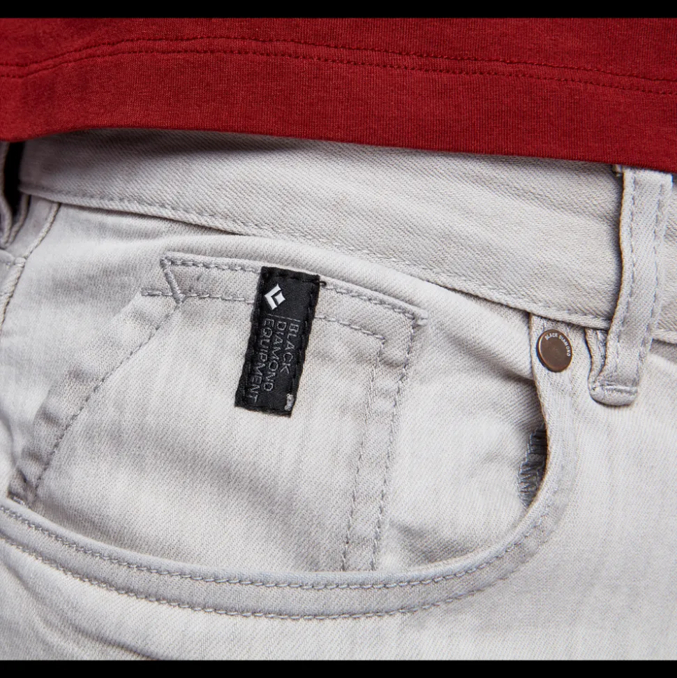 Kletterhosen^Black Diamond Men's Crag Denim Pants