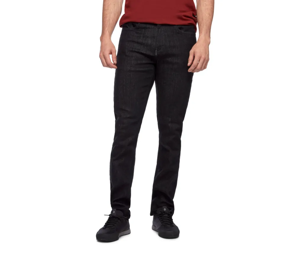 Kletterhosen^Black Diamond Men's Crag Denim Pants
