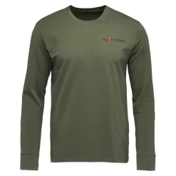 Hallenklettern^Black Diamond Men's Heritage Wordmark Long Sleeve Tee
