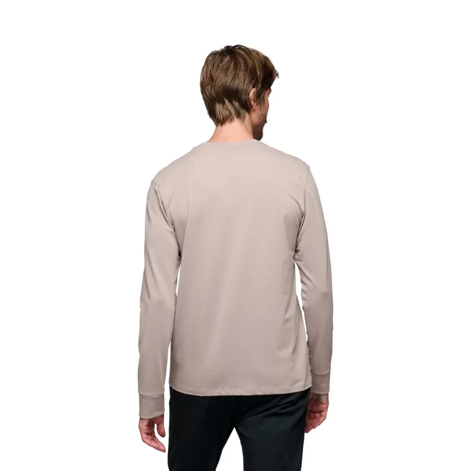 Hallenklettern^Black Diamond Men's Heritage Wordmark Long Sleeve Tee