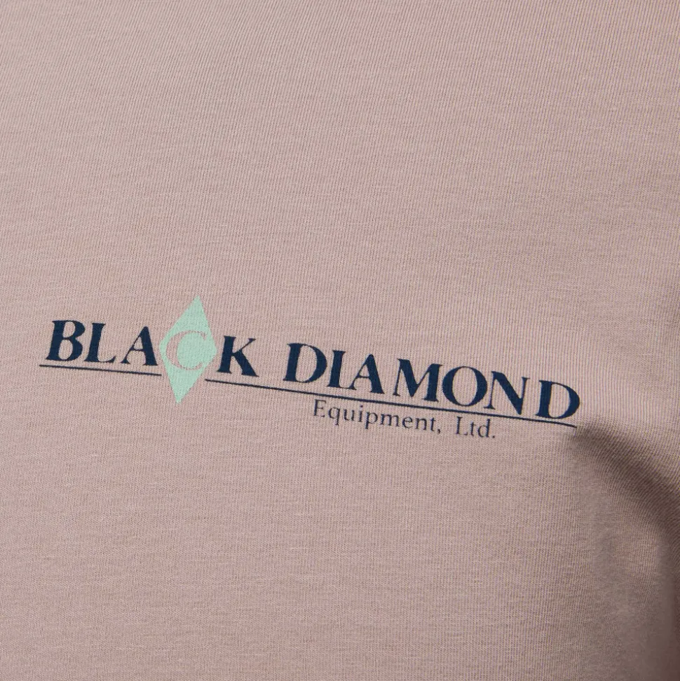 Hallenklettern^Black Diamond Men's Heritage Wordmark Long Sleeve Tee