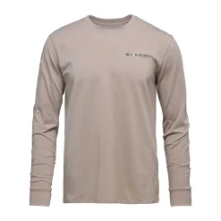 Hallenklettern^Black Diamond Men's Heritage Wordmark Long Sleeve Tee
