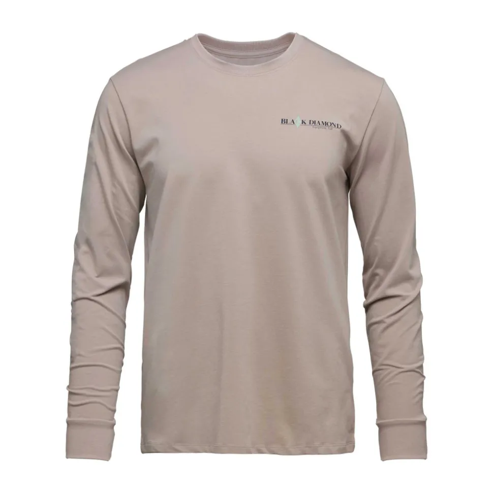 Hallenklettern^Black Diamond Men's Heritage Wordmark Long Sleeve Tee