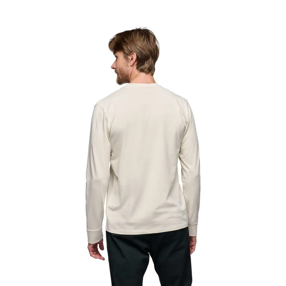 Hallenklettern^Black Diamond Men's Heritage Wordmark Long Sleeve Tee