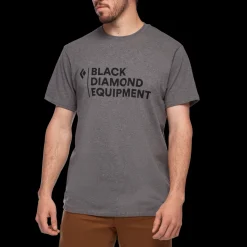 T-Shirts & Tanktops^Black Diamond Men's Stacked Logo T-Shirt