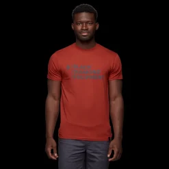 T-Shirts & Tanktops^Black Diamond Men's Stacked Logo T-Shirt
