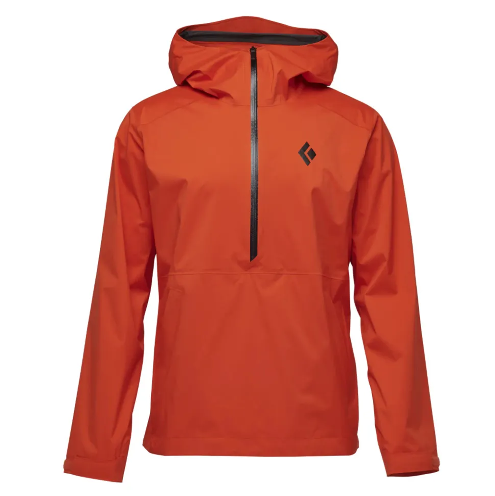 Wandern^Black Diamond Men's Stormline Stretch Anorak Rain Shell