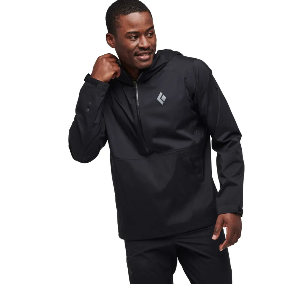 Wandern^Black Diamond Men's Stormline Stretch Anorak Rain Shell