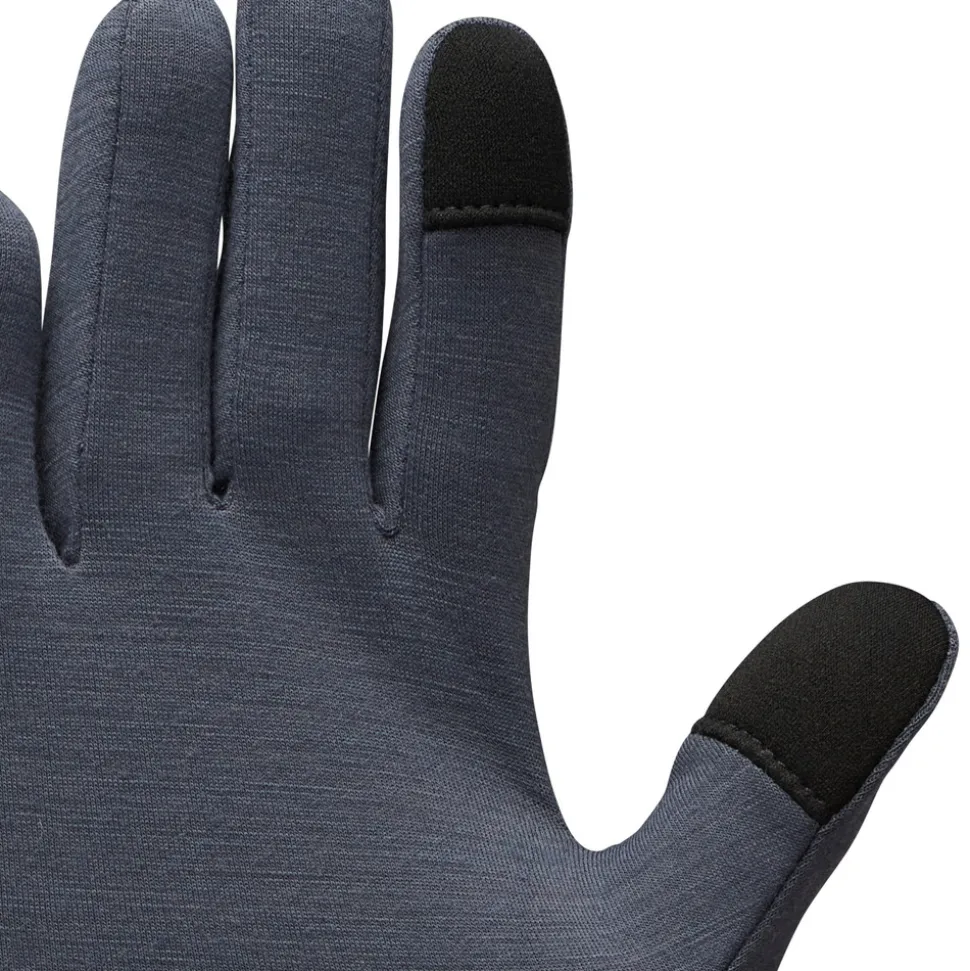 Innenhandschuhe^Black Diamond Midweight Wool Liners Charcoal