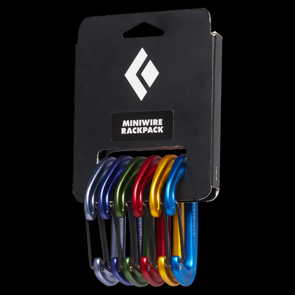 Alpines Klettern^Black Diamond MiniWire Carabiner Rackpack