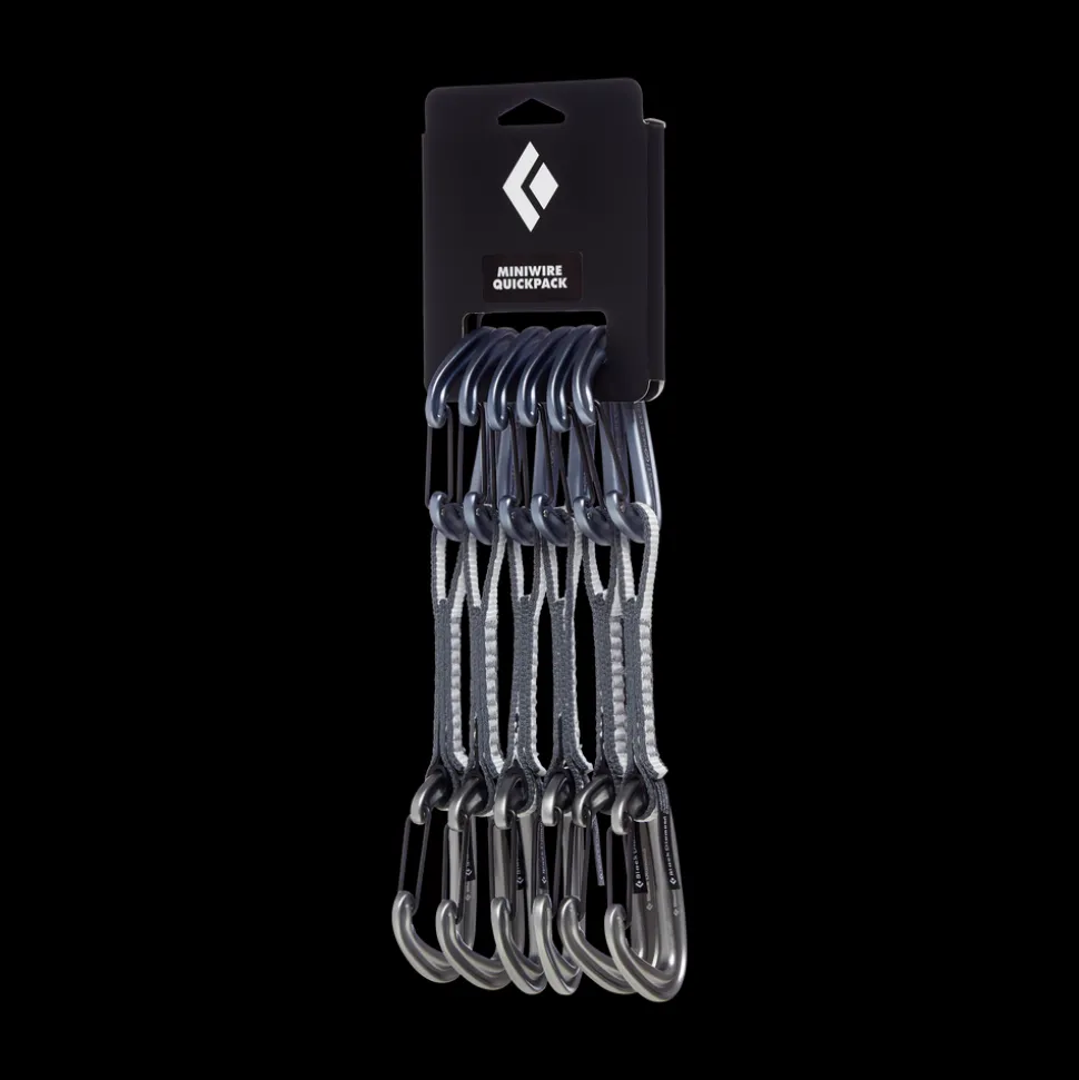 Exen & Schlingen^Black Diamond MiniWire Quickdraw Quickpack 12cm