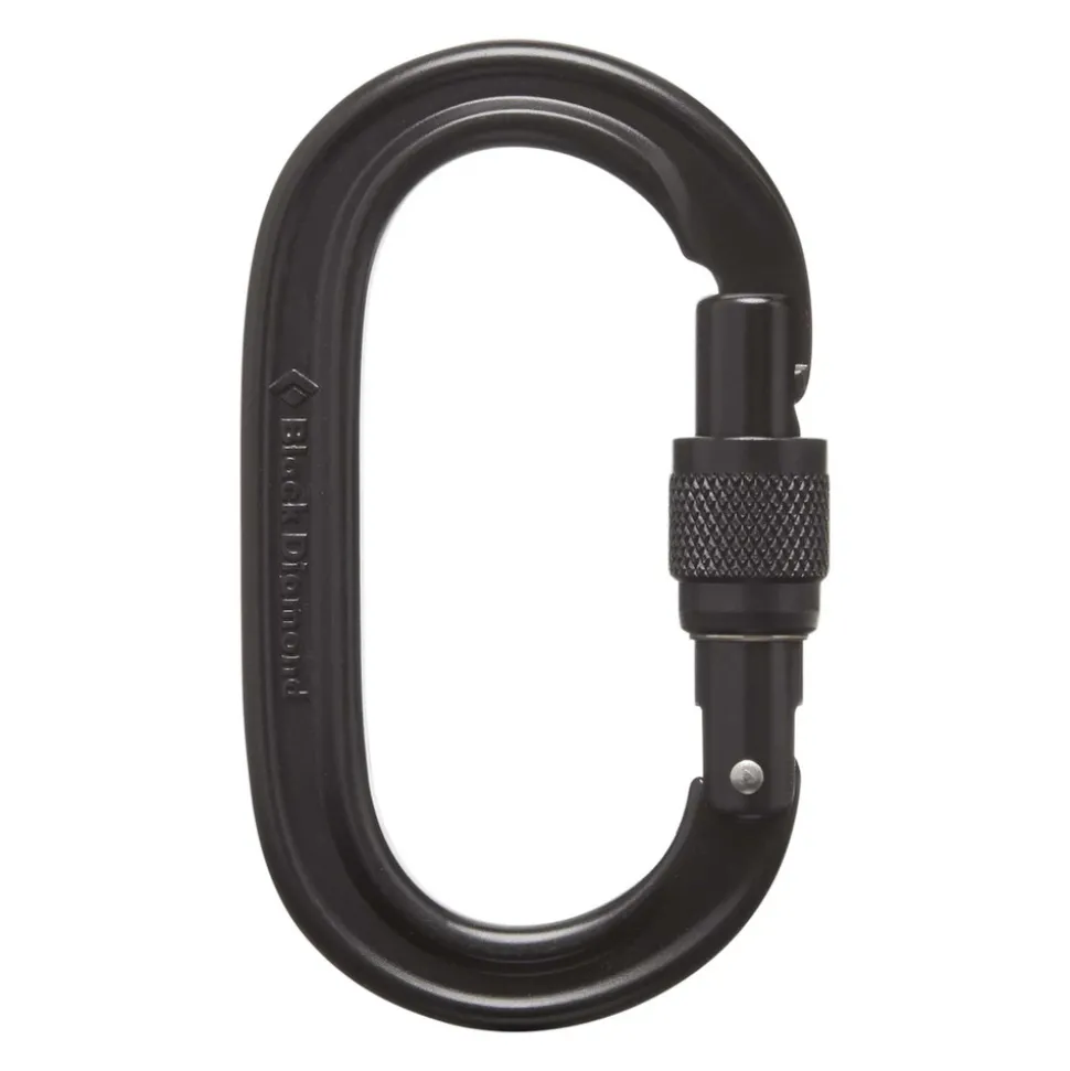 Karabiner^Black Diamond Oval Keylock Screwgate Carabiner