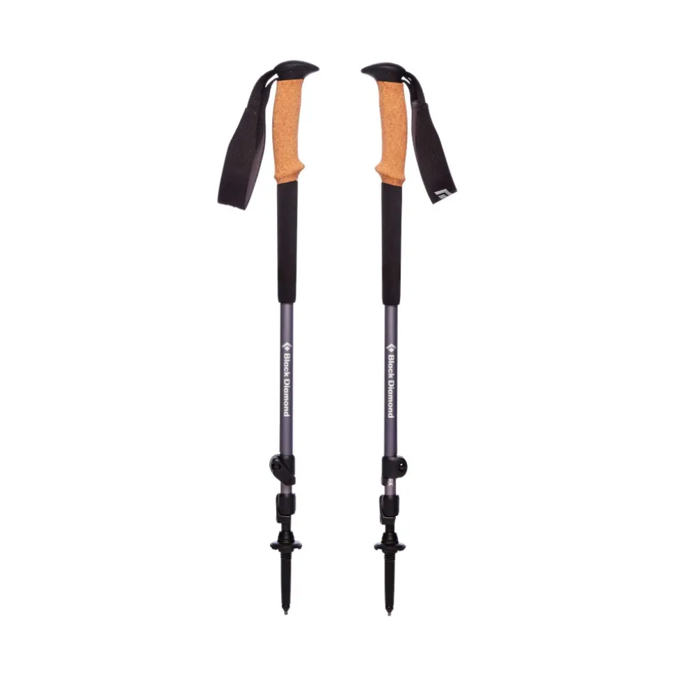 Wanderstöcke^Black Diamond Trail Cork Trekking Poles Granite