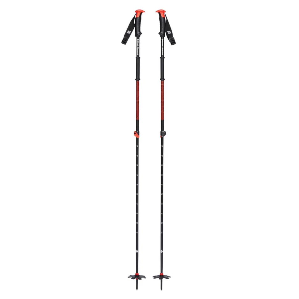 Skistöcke|Skistöcke^Black Diamond Traverse Ski Poles - Past Season Hyper Red
