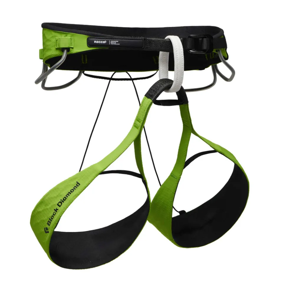 Eisklettern^Black Diamond Vision airNET Harness RECCO® Envy Green