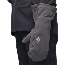 Kletterhandschuhe|Kletterhandschuhe^Black Diamond Waterproof Overmitts Smoke