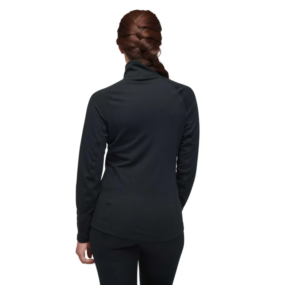 Fleece^Black Diamond Women's Coefficient LT Quarter Zip Pullover