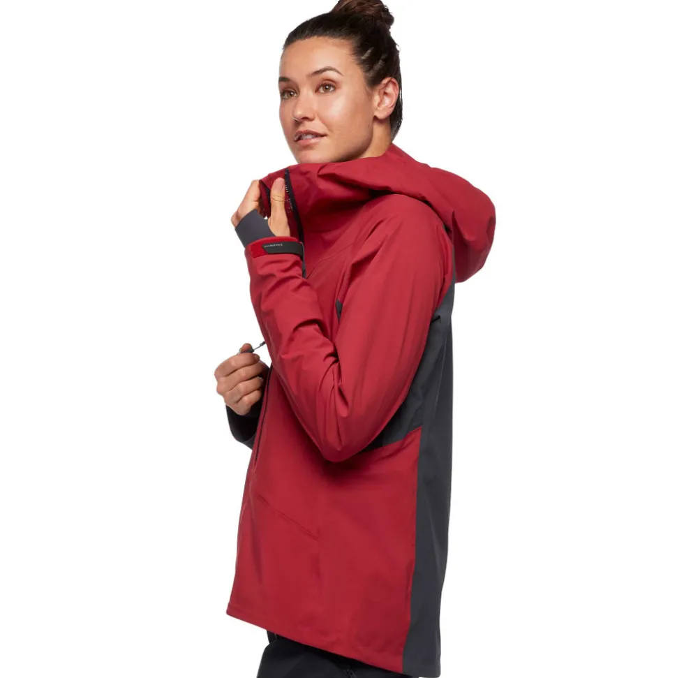 Hardshell^Black Diamond Women's Dawn Patrol Hybrid Shell