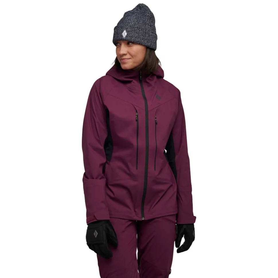 Hardshell^Black Diamond Women's Dawn Patrol Hybrid Shell