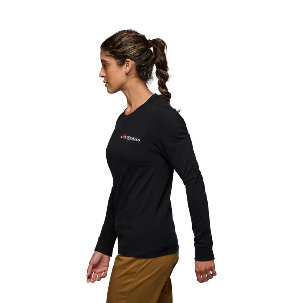 T-Shirts & Tanktops^Black Diamond Women's Heritage Wordmark Long Sleeve Tee