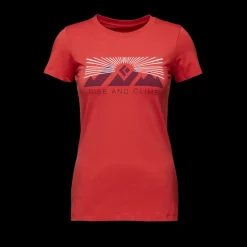 T-Shirts & Tanktops^Black Diamond Women's Rise and Climb Short Sleeve Tee