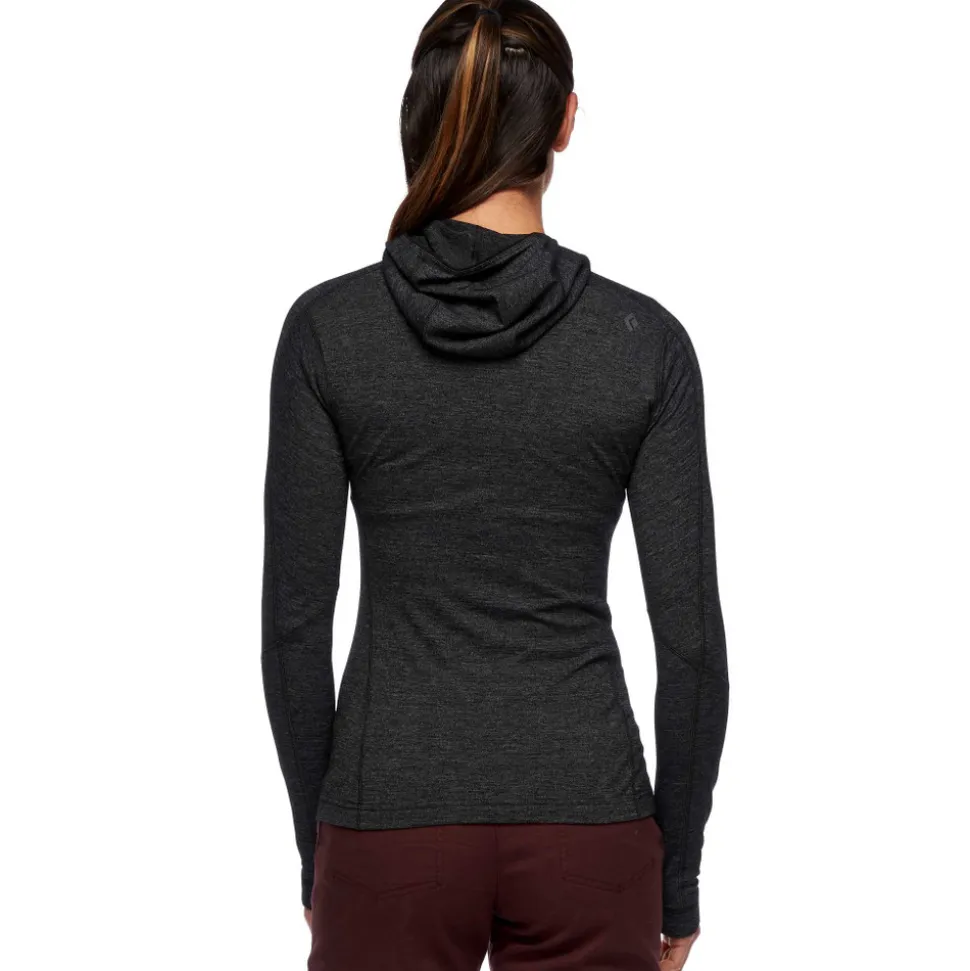 Kapuzenpullover^Black Diamond Women's Solution 150 Merino Quarter Zip Hoody