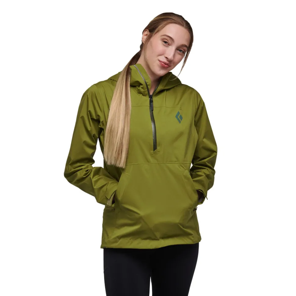 Wandern^Black Diamond Women's Stormline Stretch Anorak Rain Shell