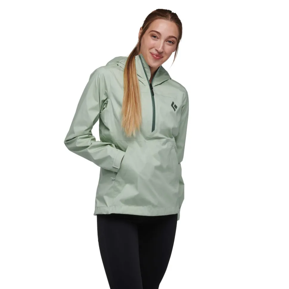 Wandern^Black Diamond Women's Stormline Stretch Anorak Rain Shell